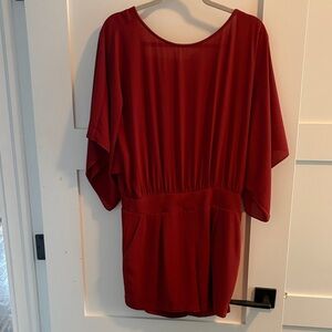 Chic Red Women's Jumpsuit